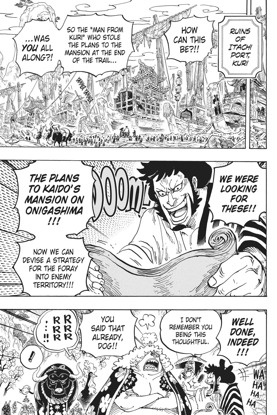 One Piece, Chapter 952 image 11